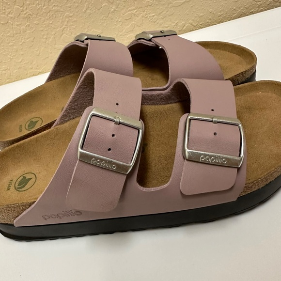 BIRKENSTOCK Papillio Purple Vegan Platform Sandals Women's 41 (US 10) - Picture 4 of 6